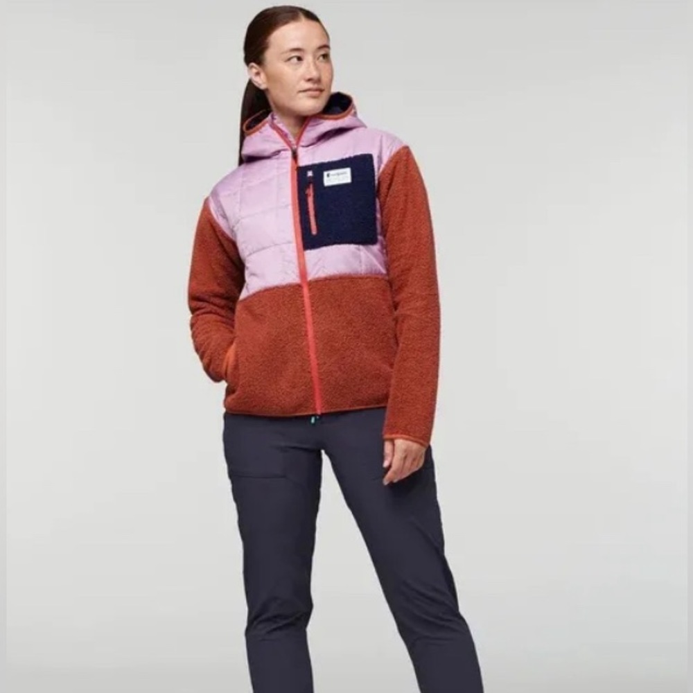 Cotopaxi Women's Trico hybrid jacket thistle/spice